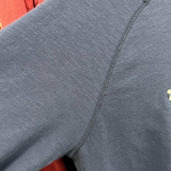 MV Sports Atlantic City Navy Lace Back Destination Tee Size Large - "Alyse" - Picture 5 of 11